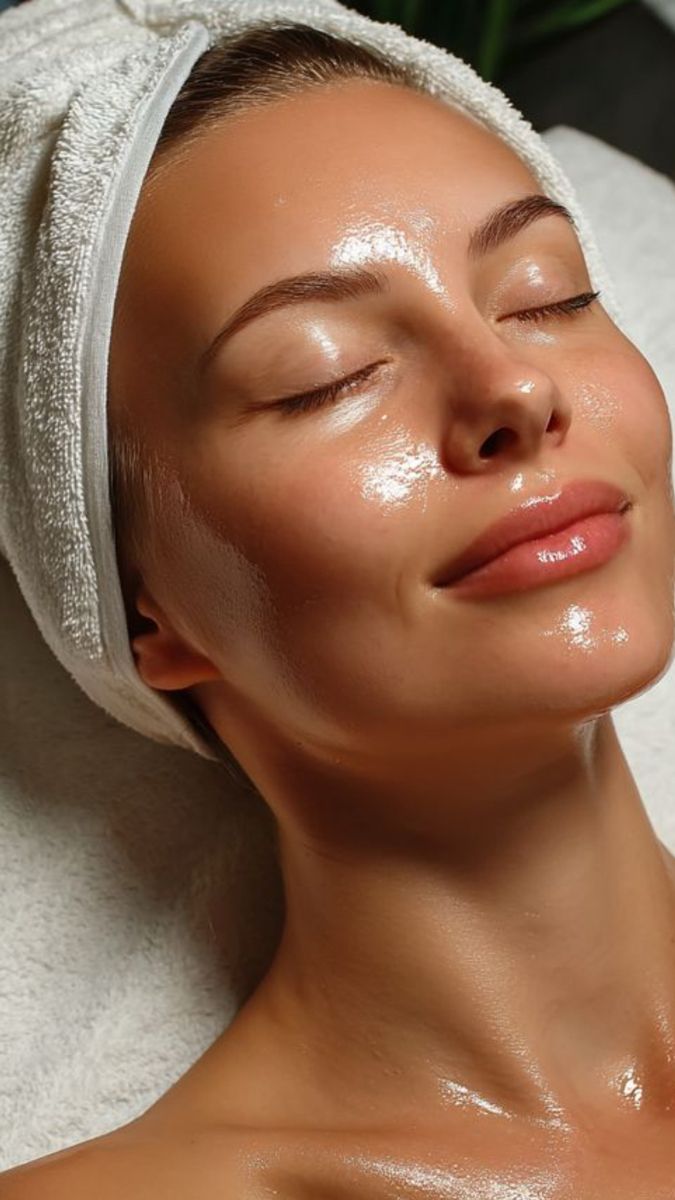 Radiant smile after a Personalized Facial at The Skin Tune