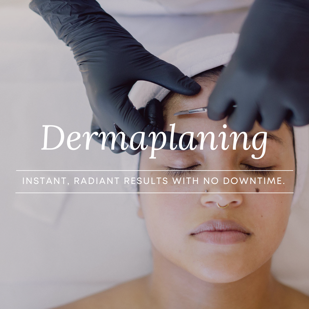 Instant radiant results from professional dermaplaning at The Skin Tune in Ramsey, NJ