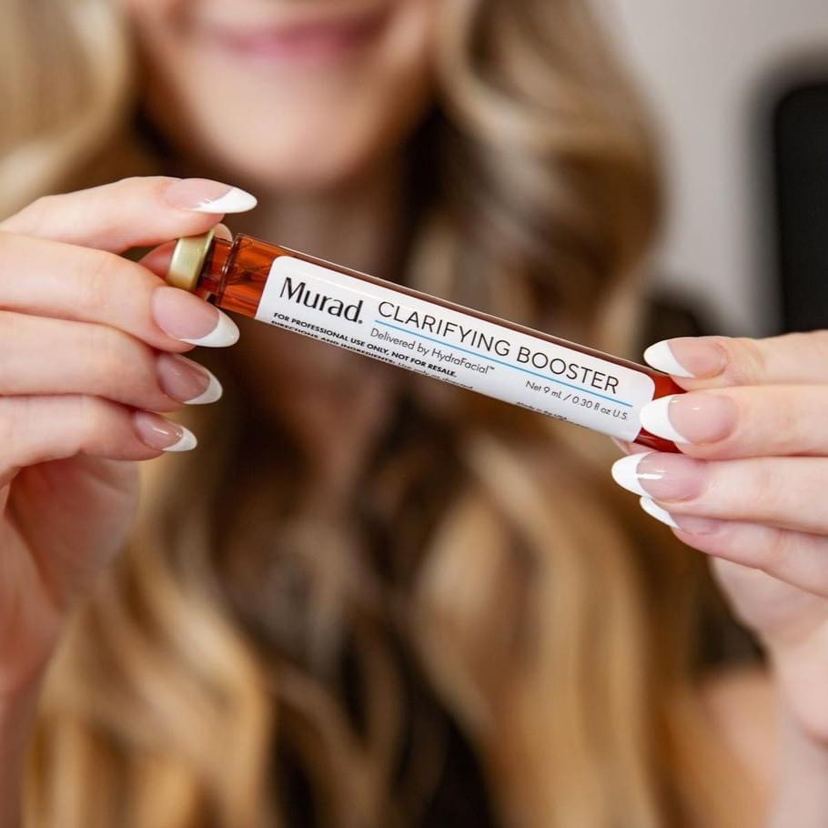 HydraFacial booster serum vials for targeted skin concerns