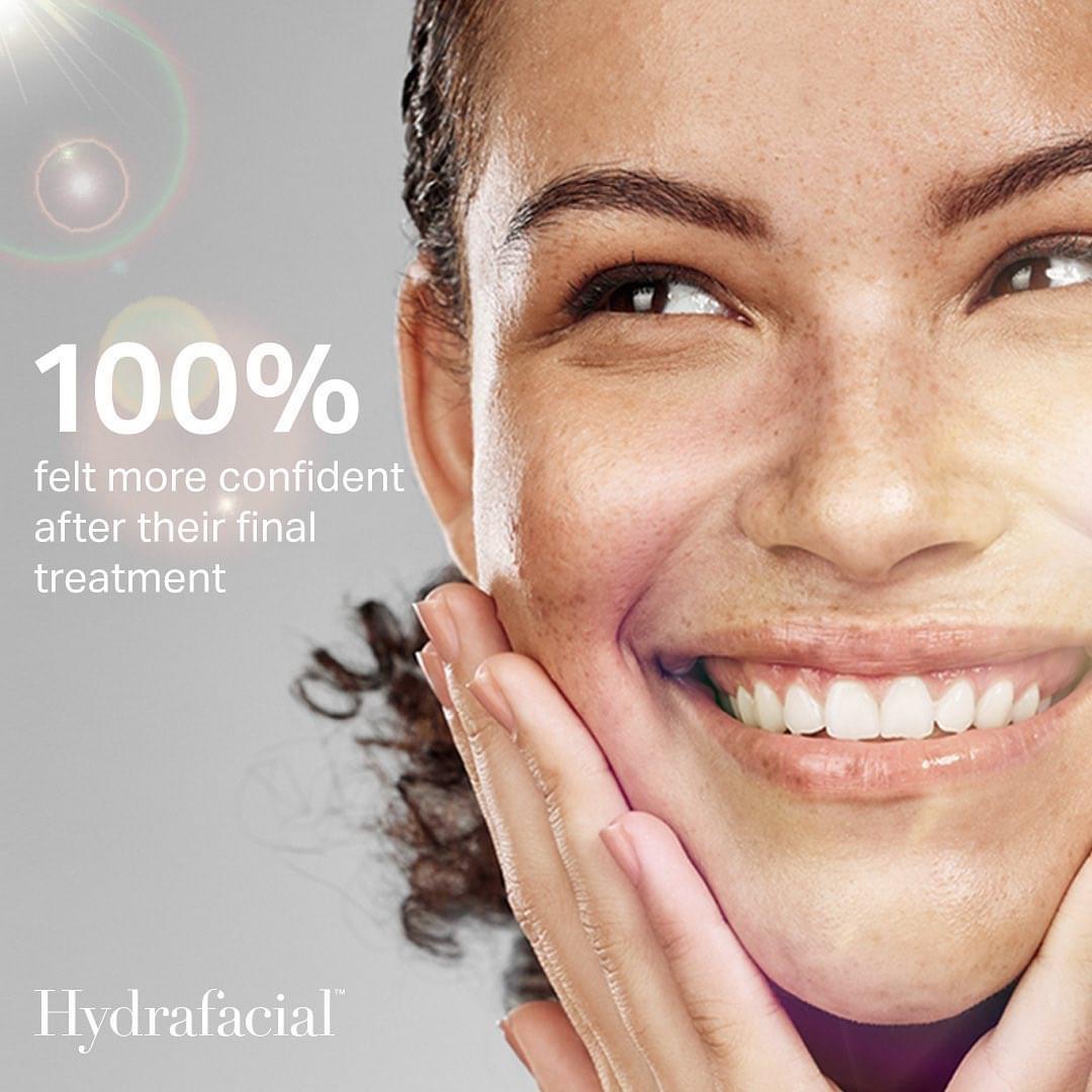 Signature HydraFacial — cleanse, extract, and hydrate for instantly refreshed skin