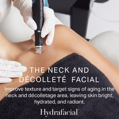 The Back Facial — HydraBody treatment targeting the back and shoulders
